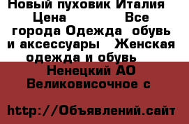 Новый пуховик Италия › Цена ­ 11 500 - Все города Одежда, обувь и аксессуары » Женская одежда и обувь   . Ненецкий АО,Великовисочное с.